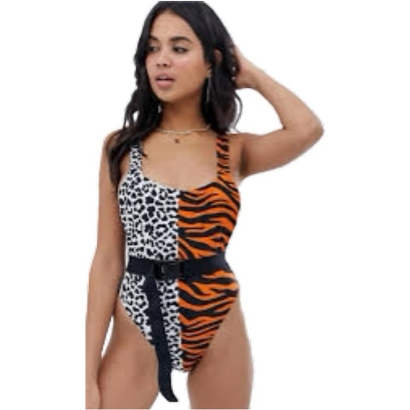 Women’s Two- Tone NWOT Swimsuit - Picture 1 of 4